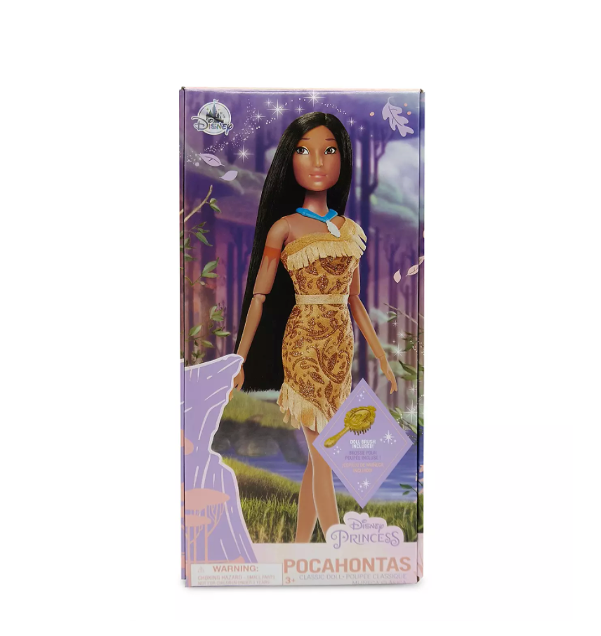 Disney Princess Pocahontas Classic Doll with Brush New with Box