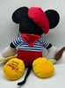 Disney Store Paris Authentic Mickey with Palette Artist Plush New With Tag