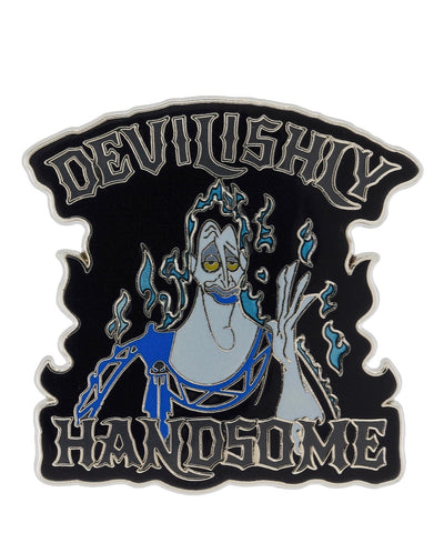 Disney Parks Hades Devilishly Handsome Pin New with Card