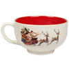 Disney Parks Turn of the Century Holiday Santa Mickey and Minnie Mug New