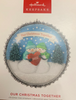 Hallmark 2022 Our Christmas Together Snowmen Ornament New With Box