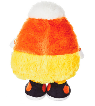 Hallmark Halloween Candy Corn Dancing Tricky Treat Singing Stuffed 10" New