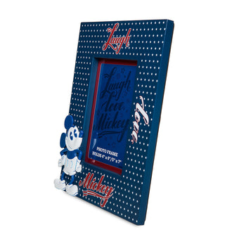 Disney Parks Laugh Love Mickey Americana Photo Frame New with Tag