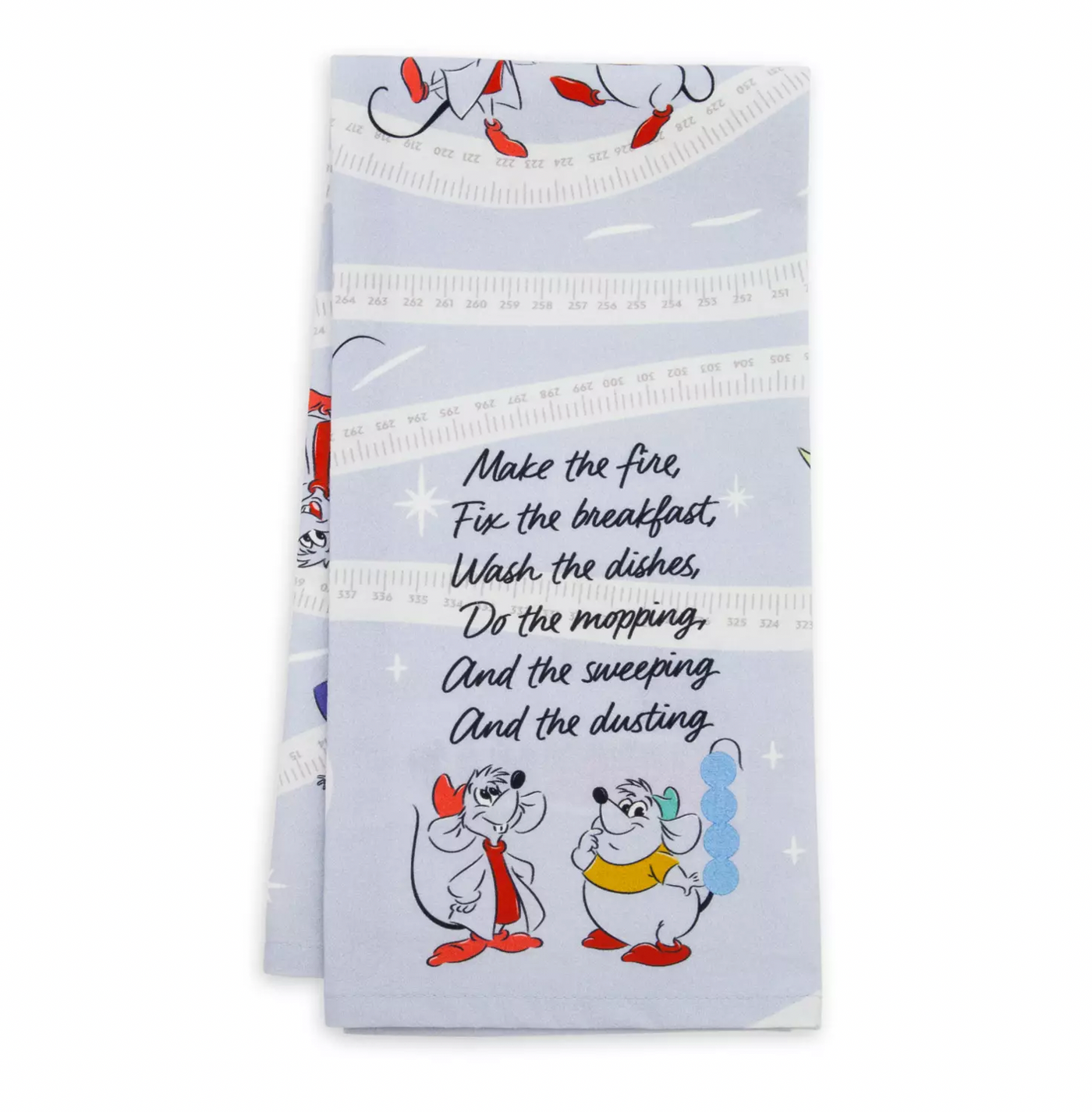 Disney Cinderella's Friends Jaq Gus Gus Suzy Perla Kitchen Towel New with Tag