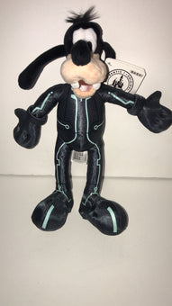 Disney Parks Shanghai Goofy Tron 9in Plush New with Tags