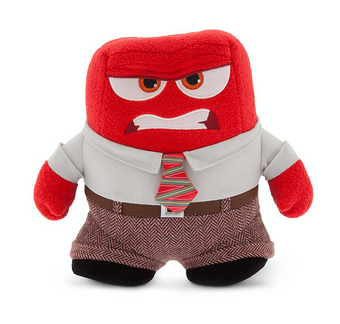 Disney Pixar Anger Plush Inside Out Small New with Tag
