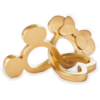 Hallmark Disney Mickey and Minnie Knotted Heart Figurine New With Tag