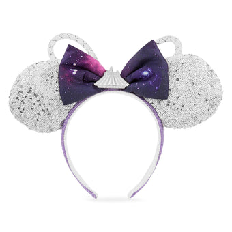 Disney Minnie Mouse The Main Attraction Ear Headband for Adults Space Mountain