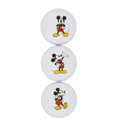 Disney Parks Mickey Golf Balls 3 Pack Set New with Box