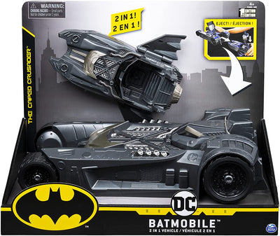 DC Comics Batman Batmobile and Batboat 2-in-1 Transforming Vehicle New with Box