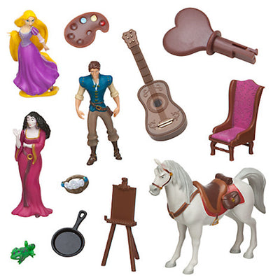 Disney Parks Rapunzel Tower Play Set Tangled Flynn Mother Gothel Maximus New Box