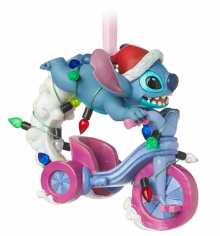 Disney Sketchbook Stitch Sketchbook Ornament Lilo & Stitch Tricycle New