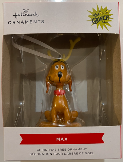 Hallmark 2021 The Grinch Max Christmas Ornament New With Box