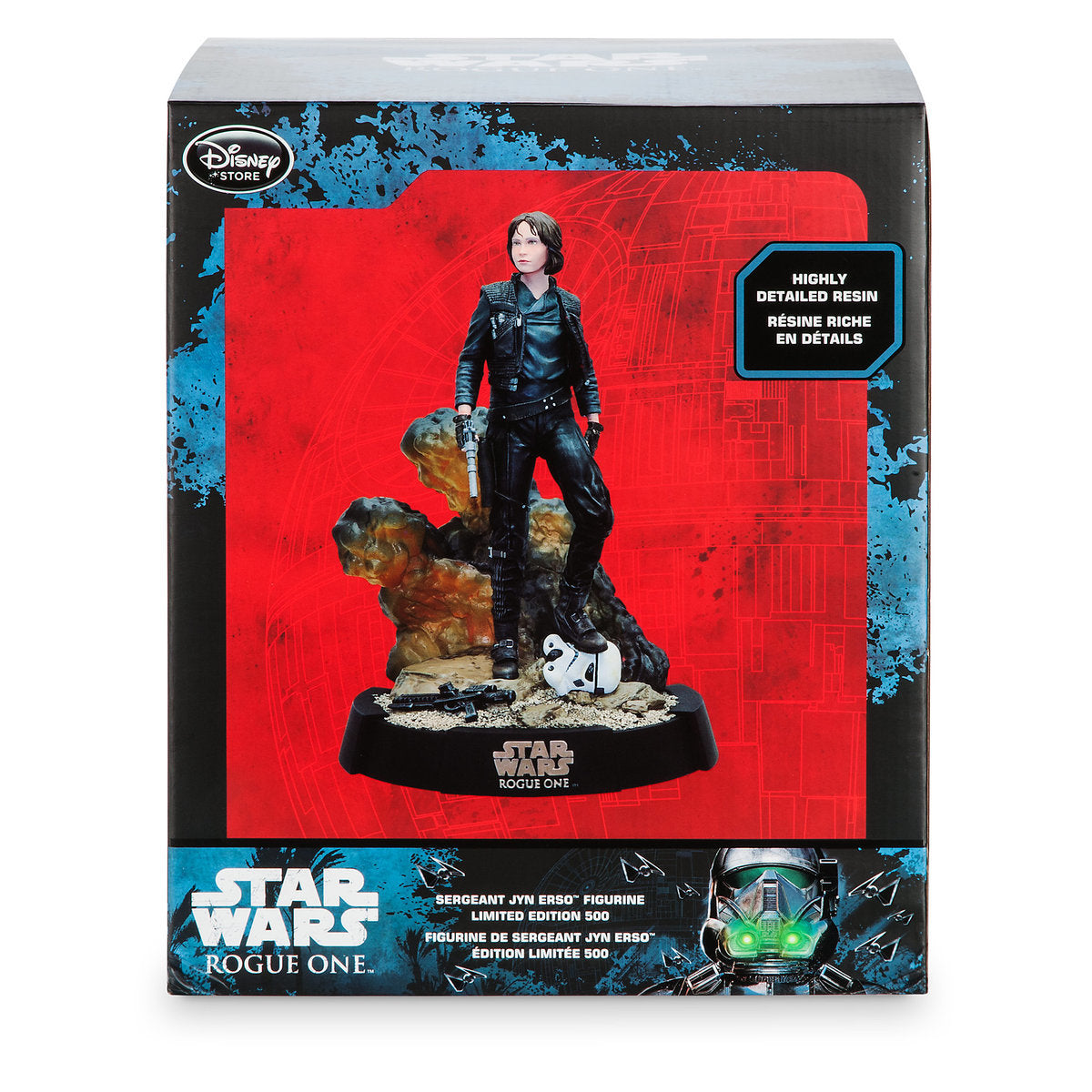 Disney Store Jyn Erso Figure Rogue One A Star Wars Story Limited Edition New