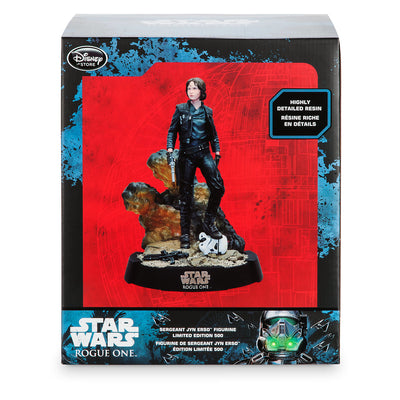Disney Store Jyn Erso Figure Rogue One A Star Wars Story Limited Edition New