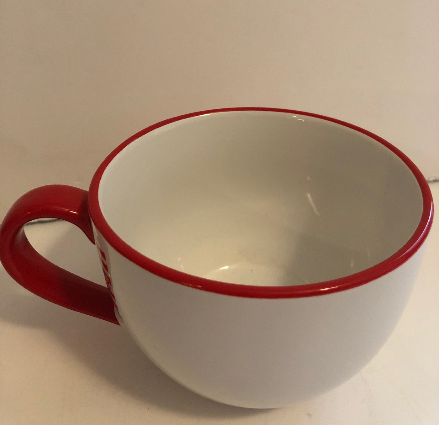 M&M's World Red Character Cappuccino Ceramic Mug New