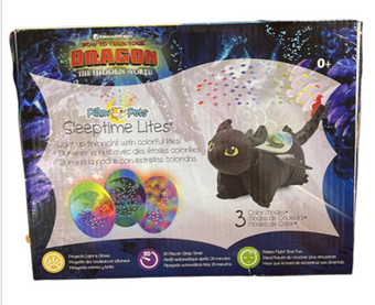 Universal Studios How To Train Your Dragon Toothless Sleeptime Lites New W Tag