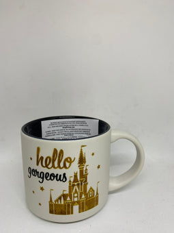 Disney Parks Cinderella Castle Hello Gorgeous Coffee Mug New