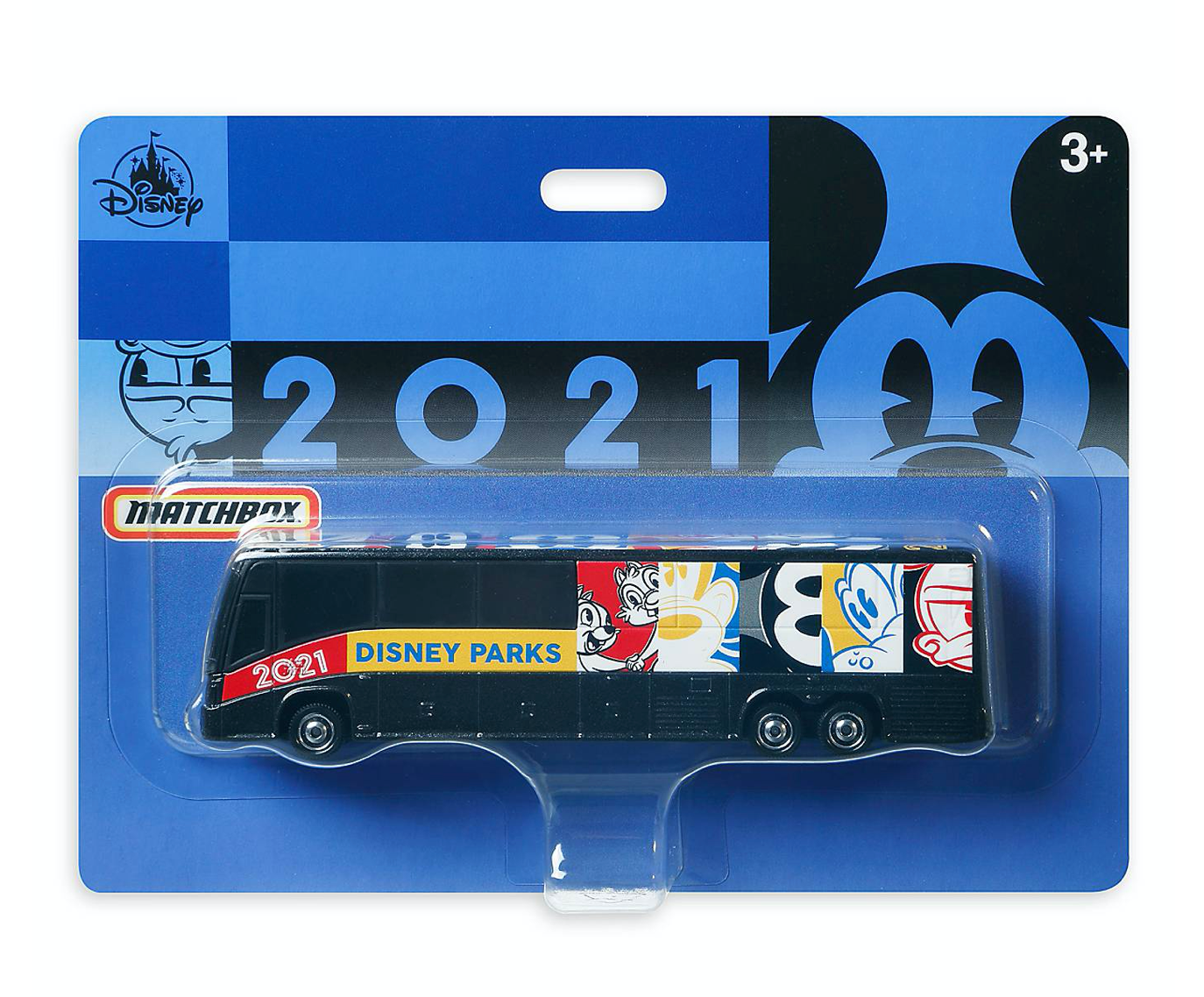 Disney Parks Mickey and Friends Toy Bus 2021 by Matchbox New with Box