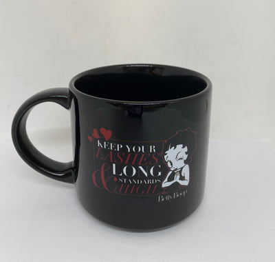 Universal Studios Betty Boop Keep Your Lashes Long & Standards High Ceramic Mug