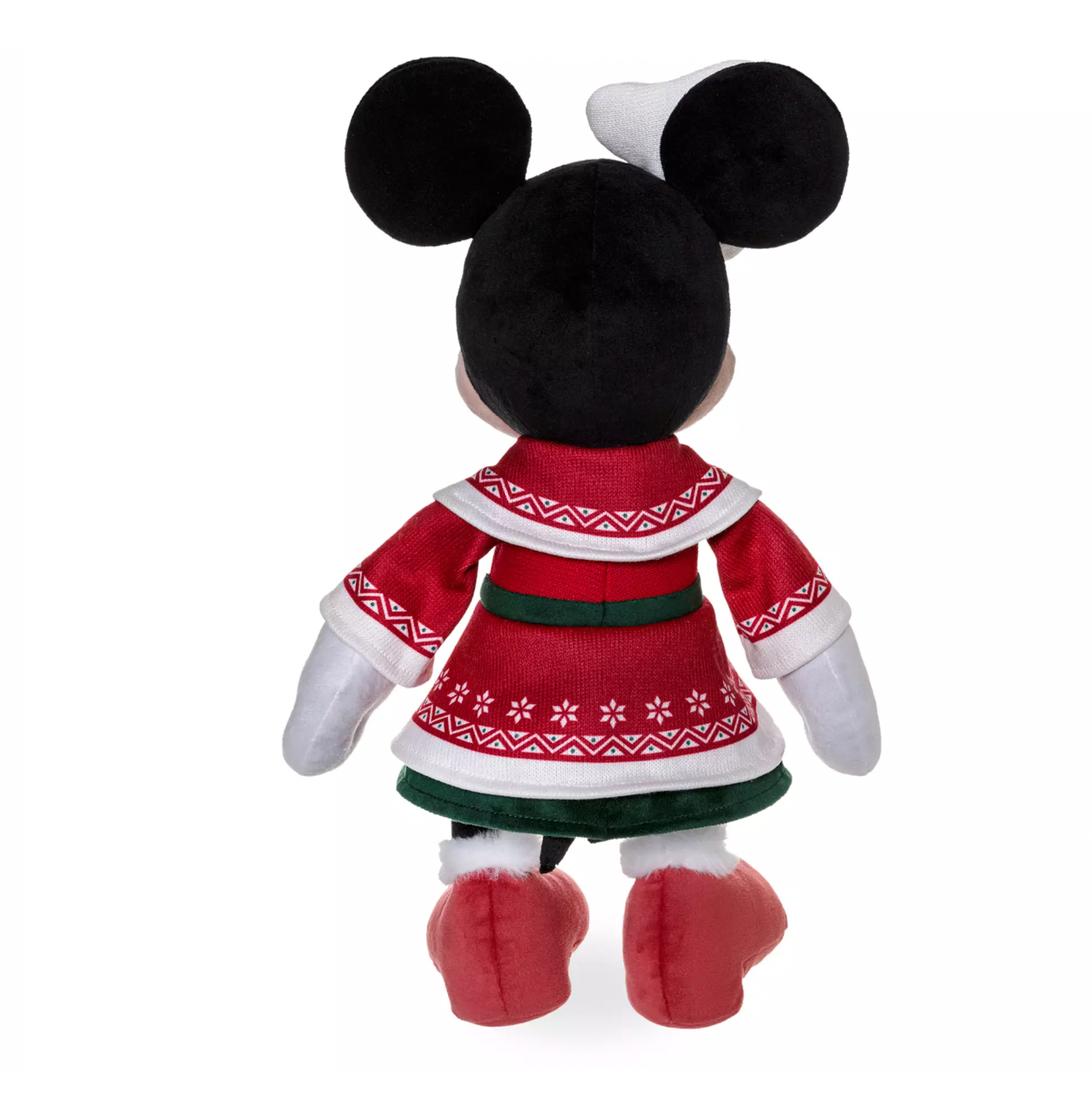 Disney Minnie Holiday Knit Sweater Vintage 2022 Christmas Holiday Plush New Tag