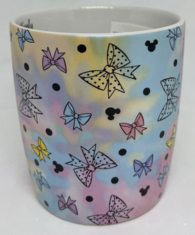 Disney Parks Positively Minnie Mouse Bows Polka Dots Mickey Heads Coffee Mug New