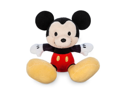 Disney Mickey Mouse Smiling Tiny Big Feet Plush Micro New with Tags