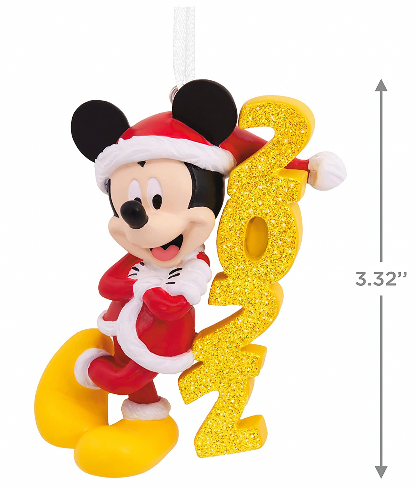 Hallmark Disney Mickey 2022 Christmas Ornament New With Box