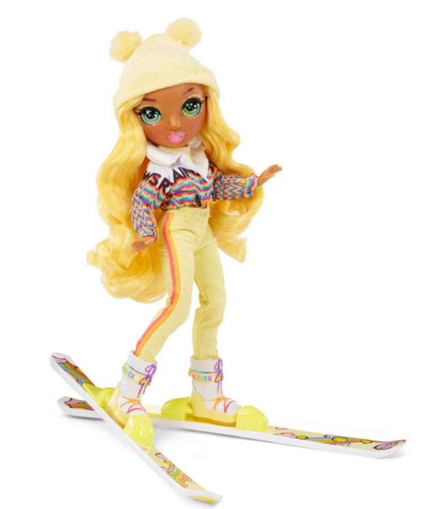 Rainbow High Winter Break Sunny Madison Fashion Doll Toy New With Box