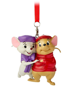 Disney Parks The Rescuers Bernard Bianca Christmas Ornament New with Tags