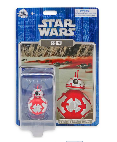 Disney Parks Star Wars BB-H20 Christmas Holiday Droid Factory New with Box