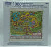 Disney Parks 50th Magic Kingdom Vault Retro Map 1000pcs Puzzle New with Box