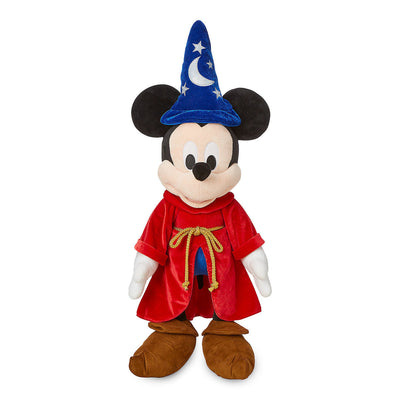 Disney Store Sorcerer Mickey Mouse Plush Large 27'' New With Tag