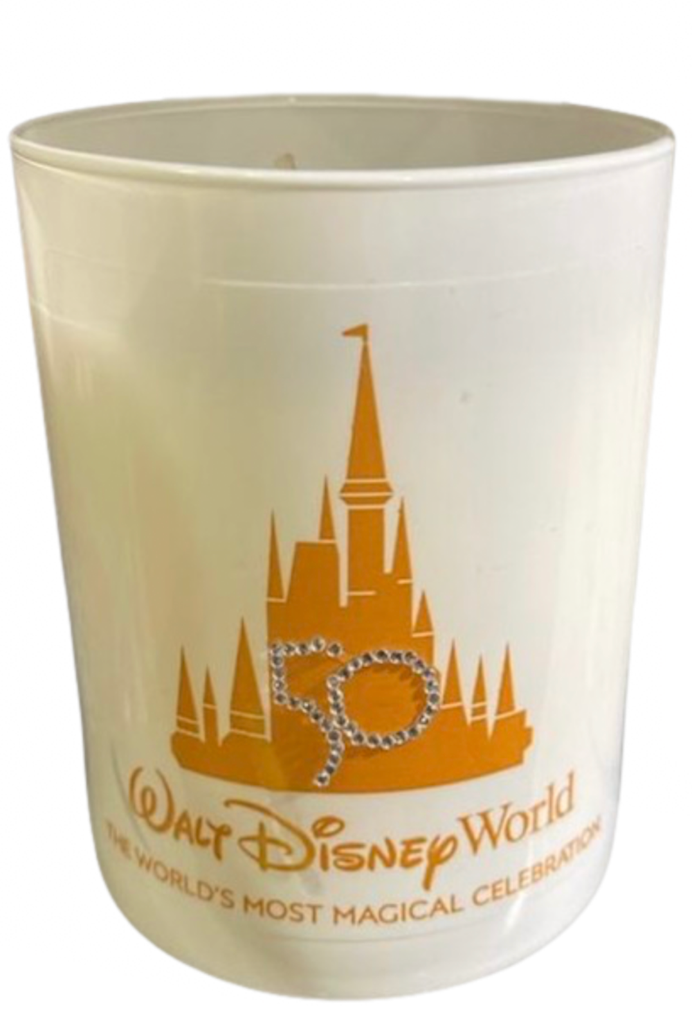 Disney Walt Disney World 50th Most Magical Celebration Castle Candle New