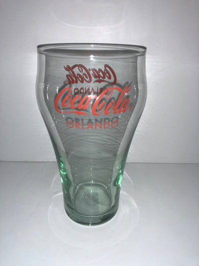 Authentic Coca-Cola Coke Soda Glass Orlando New