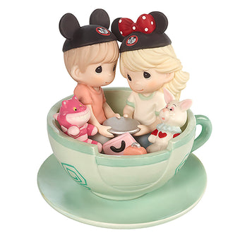 Disney Boy Girl It's a Tea-riffic Day to Be with You Figurine Precious Moments