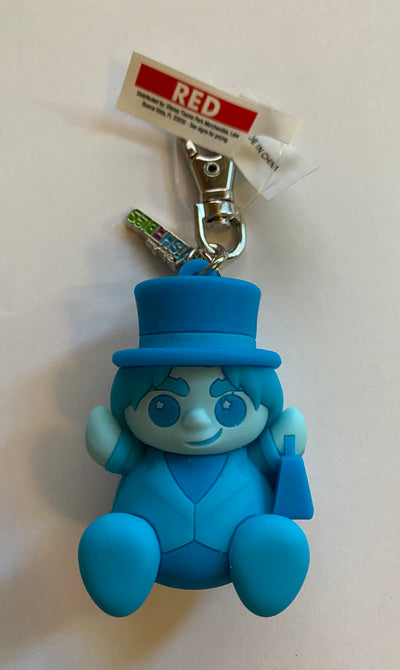 Disney Parks Haunted Mansion Phineas Ghost Wishables Keychain New with Tag