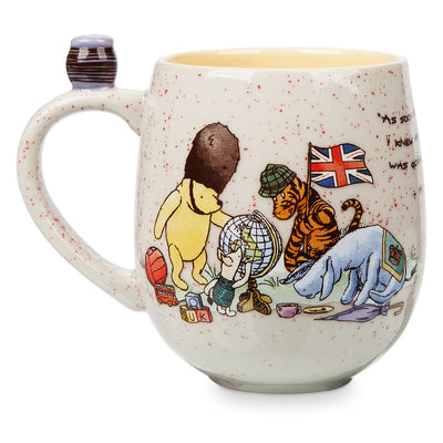 Disney Parks Epcot Winnie the Pooh and Friends Classic Ceramic Coffee Mug New