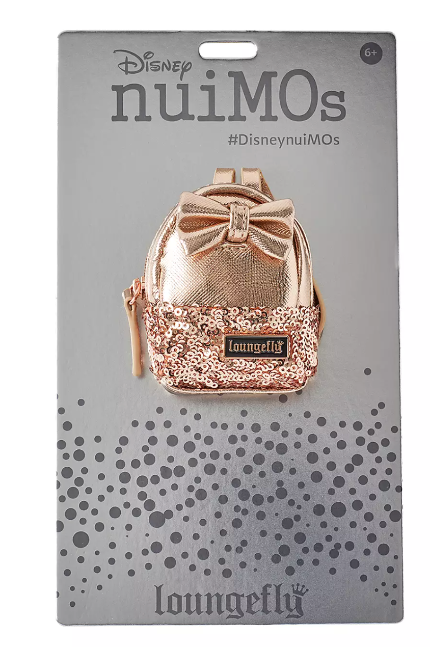 Disney NuiMOs Collection Rose Gold Backpack New with Tag