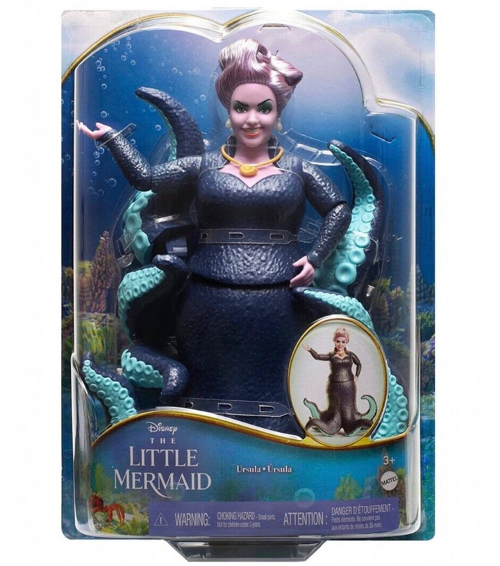 【新品未使用】Disney I LOVE URSULA フィギュア アースラ Disney The Little Mermaid Live Action Ursula Doll New with Box – I