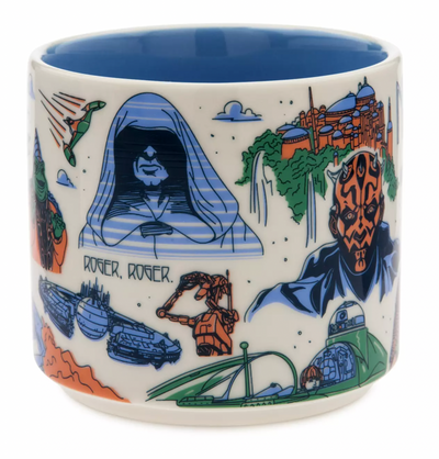 Disney Starbucks Been There Star Wars Naboo Ceramic Coffee Mug New with Box