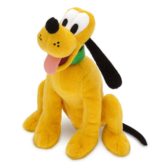 Disney Store Pluto Plush Mini Bean Bag 8'' New with Tag