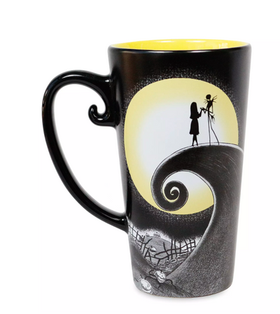 Disney Jack Skellington and Sally Love is Eternal Color Changing Latte Mug New