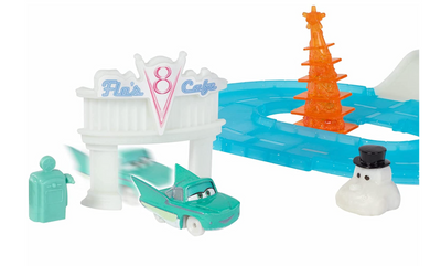 Disney Cars Pixar Mini Racers Advent Calendar Track Set McQueen Mater Mack New