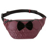 Disney Parks Minnie Mouse Quilted Icon Hip Pack New with Tag
