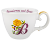 Disney Parks Belle Adventurous & Brave Teacup Beauty And The Beast Mug New