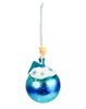 Disney Disneyland Paris Frozen Elsa Blue Hanging Glitter Ornament New with Tag