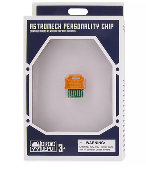 Disney Star Wars Galaxy's Orange Droid Depot Astromech Personality Chip New Box