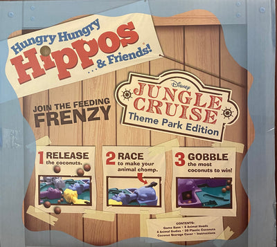 Disney Parks Jungle Cruise Hungry Hungry Hippos and Friends Game New with Box
