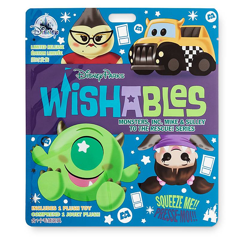 Disney Monsters Mike & Sulley to the Rescue Mystery Wishables Micro Plush New